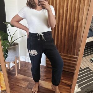 PALM ANGELS Mini Kill The Bear Sweatpants. Size S